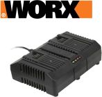 ΔΙΠΛΟΣ ΤΑΧΥΦΟΡΤΙΣΤΗΣ ΜΠΑΤΑΡΙΩΝ WORX 20V WA3883