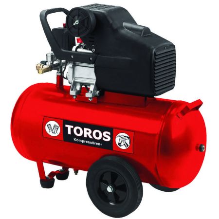 SINGLE PHASE AIR COMPRESSOR TOROS TM 24 / 2.5 SINGLE BLOCK