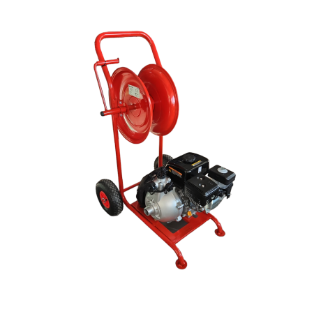 WHEEL PETROL MOTOR HIGH PRESSURE MASTER - LONCIN LP 40HF WITH WIND