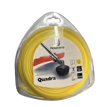 ΜΕΣΙΝΕΖΑ ΤΕΤΡΑΓΩΝΗ ΚΙΤΡΙΝΗ HUSQVARNA OPTI QUADRA 2,7 mm x 55m