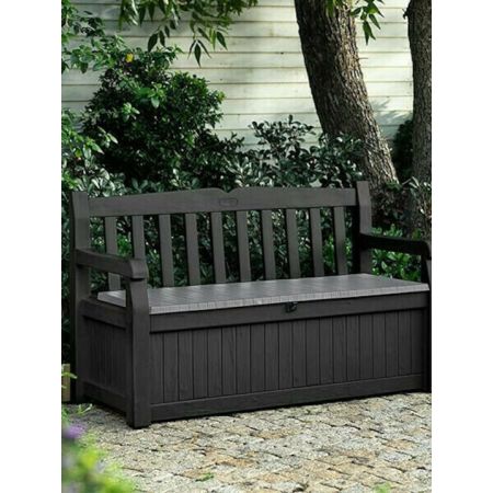 ΠΑΓΚΑΚΙ-ΜΠΑΟΥΛΟ ΑΠΟΘΗΚΕΥΣΗΣ KETER EDEN 265 LT ΑΝΘΡΑΚΙ (140X60X84 CM)