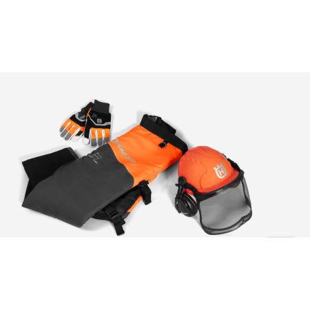 HUSQVARNA PROTECTIVE EQUIPMENT KIT - CLASSIC COVER - CLASSIC HELMET - FUNCTIONAL GLOVES