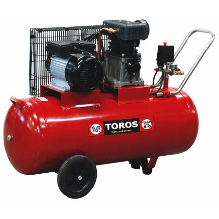 SINGLE PHASE WHEEL AIR COMPRESSOR TOROS ZA65-100