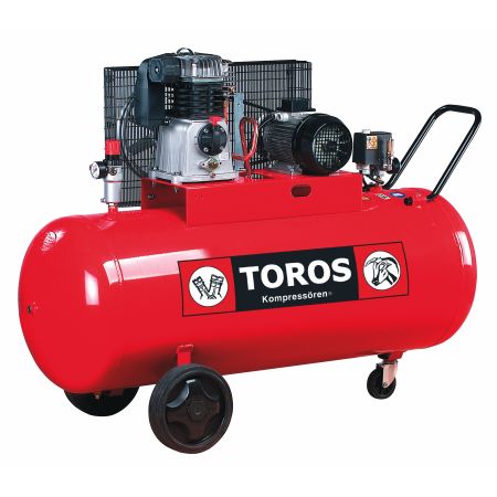 THREE PHASE AIR COMPRESSOR TOROS \'\' RED LINE \'\' MK 113-270-4