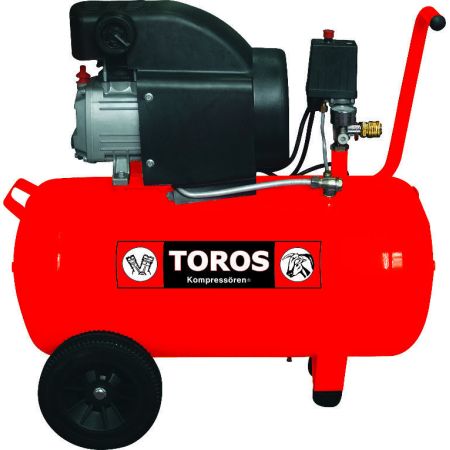 SINGLE PHASE AIR COMPRESSOR TOROS EM 50/2 SINGLE BLOCK