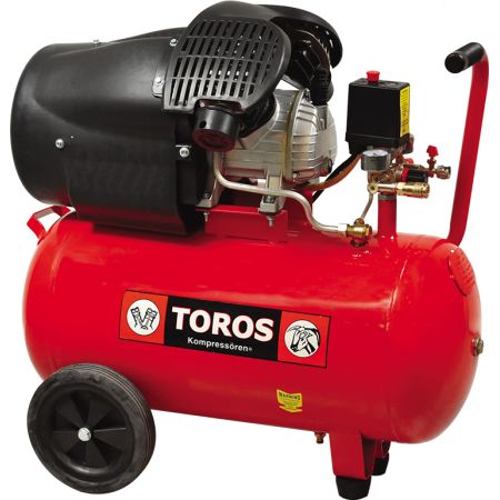 SINGLE PHASE AIR COMPRESSOR TOROS TM 50/3 SINGLE BLOCK