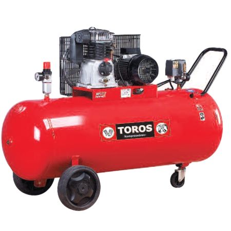 SINGLE PHASE AIR COMPRESSOR TOROS \'\' RED LINE \'\' MK 113-200-3M