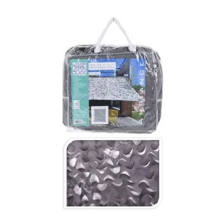 ΣΚΙΑΣΤΡΟ ΚΗΠΟΥ CAMOUFLAGE 3 Χ 3  ΓΚΡΙ ΑΝΟΙΧΤΟ