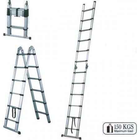 TELESCOPIC ARTIFICIAL ALUMINUM STAIR BULLE PDS 13