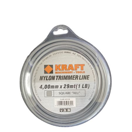 ΜΕΣΙΝΕΖΑ KRAFT SQUARE ALU 4mm x 29m