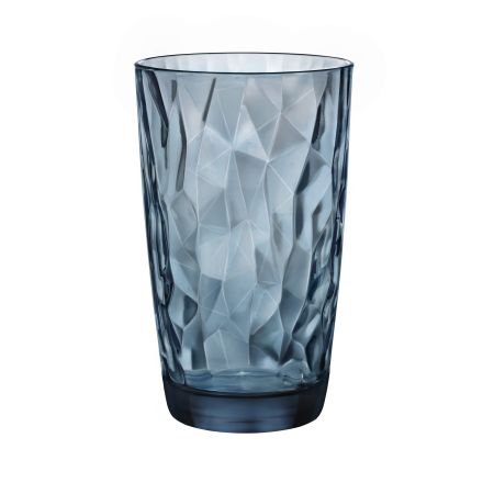 BORMIOLI ROCCO DIAMOND OCEAN BLUE COOLER GLASS 46,5 CL (PACKAGE OF 6 PIECES)