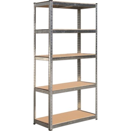 ΓΑΛΒΑΝΙΖΕ ΡΑΦΙΕΡΑ ΜΕ ΞΥΛΙΝΑ ΡΑΦΙΑ BULLE  90X40X180 CM