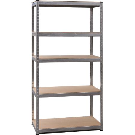 ΓΑΛΒΑΝΙΖΕ ΡΑΦΙΕΡΑ ΜΕ ΞΥΛΙΝΑ ΡΑΦΙΑ BULLE  90X45X180 CM