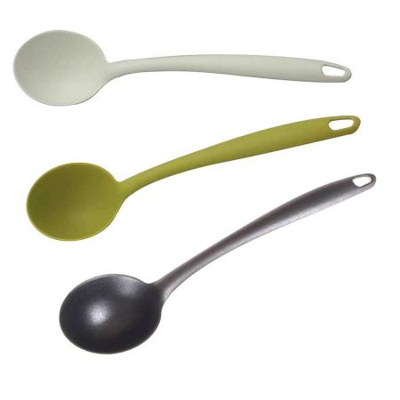 SET OF 6 SOUP SPOONS NAYLON COLOR 28 CM