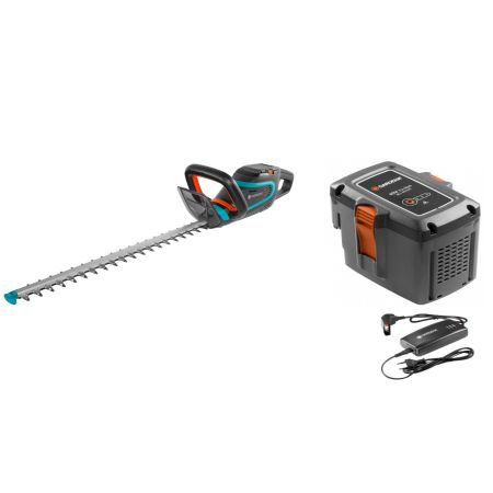 ΣΕΤ ΜΠΟΡΝΤΟΥΡΟΨΑΛΙΔΟ ΜΠΑΤΑΡΙΑΣ GARDENA COMFORTCUT Li-40/60 ΜΕ ΜΠΑΤΑΡΙΑ ΚΑΙ ΦΟΡΤΙΣΤΗ