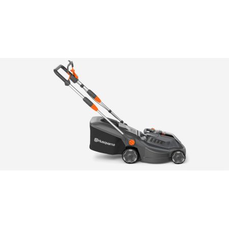 ΣΕΤ ΜΗΧΑΝΗ ΓΚΑΖΟΝ ΜΠΑΤΑΡΙΑΣ HUSQVARNA ASPIRE LC34-P4A ΜΕ ΜΠΑΤΑΡΙΑ 4 AH & ΦΟΡΤΙΣΤΗ