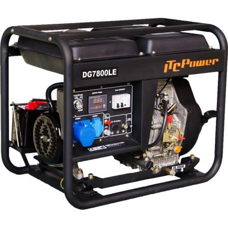 DIESEL MOTOR PHASE GENERATOR ITC POWER DG 7800LE