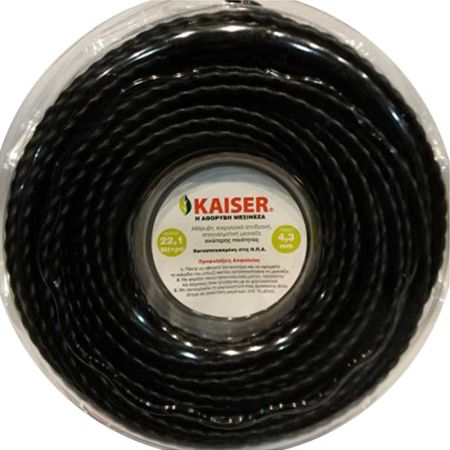 ΜΕΣΙΝΕΖΑ ΣΤΡΙΦΤΗ KAISER 4,3mm 22,1m