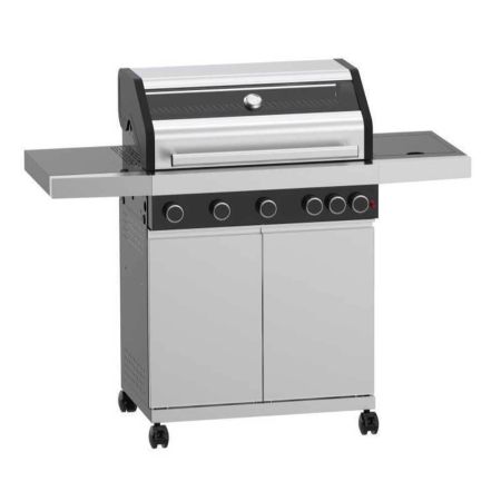 KAISER INOVA K113-4BJCI LPG GRILL WITH 4 BURNERS + 1 SIDE HOB