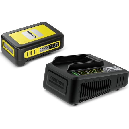 ΣΕΤ ΜΠΑΤΑΡΙΑΣ & ΤΑΧΥΦΟΡΤΙΣΤΗ KARCHER BATTERY POWER 18V / 2,5AH *EU 