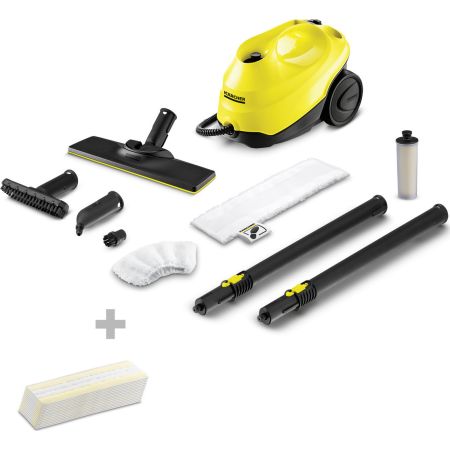 ΑΤΜΟΚΑΘΑΡΙΣΤΗΣ KARCHER SC 3 EASY FIX + ΕΞΑΡΤΗΜΑ ΓΙΑ ΡΟΥΧΑ