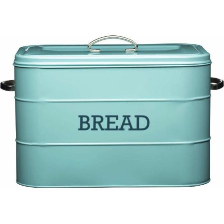 METAL BREAD KITCHEN CRAFT LIVING NOSTALGIA 34 X 21.5 X 25 CM BLUE