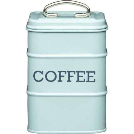 COFFEE METAL COFFEE KITCHEN CRAFT LIVING NOSTALGIA 11 X 17 CM BLUE