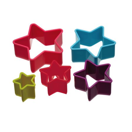 CONFECTIONERY CUP-SET 5 STARS KITCHEN CRAFT COLOR WORKS