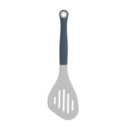 SILICONE SPATULA WITH HOLES KITCHEN CRAFT COLOR WORKS 28.5 CM GRAY