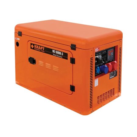 ΠΕΤΡΕΛΑΙΟΚΙΝΗΤΗ ΤΡΙΦΑΣΙΚΗ ΓΕΝΝΗΤΡΙΑ KRAFT WS 15000L-3 ΜΕ ΜΙΖΑ & ATS