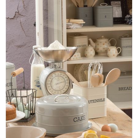 METAL BISCUITS KITCHEN CRAFT LIVING NOSTALGIA 14.5 X 19 CM BEIGE