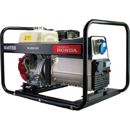 GASOLINE MOTOR PHASE GENERATOR MASTER - HONDA HG 8000 AVR