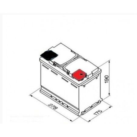 ΜΠΑΤΑΡΙΑ ΒΑΘΕΙΑΣ ΕΚΦΟΡΤΙΣΗΣ MITSUBA D100 - 100Ah