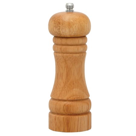 WOODEN PEPPER MILL PKS 15 CM