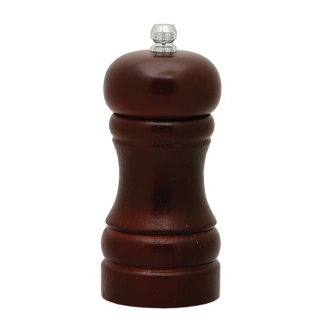 WOODEN PEPPER MILL PKS 10 CM COFFEE