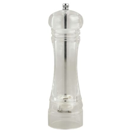 ACRYLIC PEPPER MILL PKS 20 CM