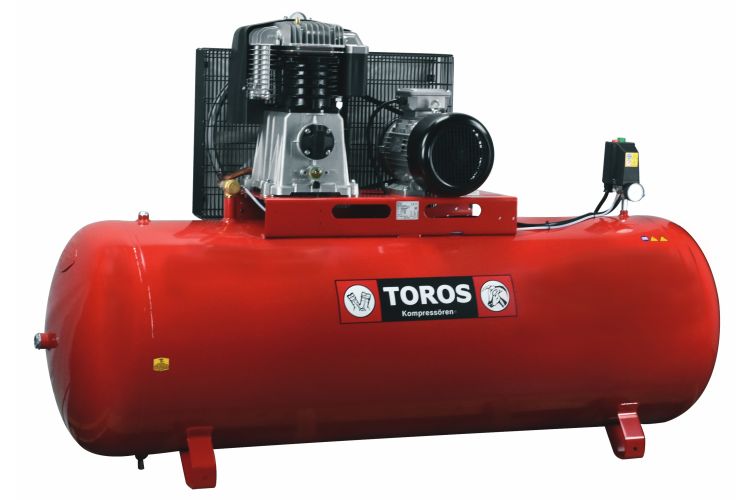 ΤΡΙΦΑΣΙΚΟΣ ΑΕΡΟΣΥΜΠΙΕΣΤΗΣ TOROS \'\'RED LINE\'\' BK 120-500F-10