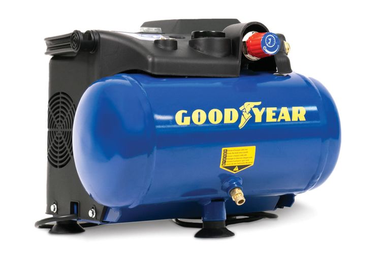 ΑΕΡΟΣΥΜΠΙΕΣΤΗΣ ΜΟΝΟΜΠΛΟΚ GOODYEAR OILFREE 6LT - 1.5HP