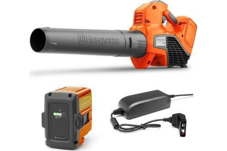 ΚΙΤ ΦΥΣΗΤΗΡΑΣ ΜΠΑΤΑΡΙΑΣ HUSQVARNA 120iB ΜΕ ΜΠΑΤΑΡΙΑ BLi10 & ΦΟΡΤΙΣΤΗ QC80
