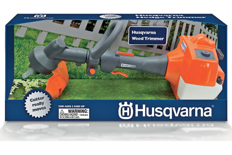 ΠΑΙΧΝΙΔΙ ΧΟΡΤΟΚΟΠΤΙΚΟ ΜΠΑΤΑΡΙΑΣ HUSQVARNA ΜΕ ΗΧΟ ΚΑΙ ΚΛΩΣΤΗ ΠΟΥ ΓΥΡΙΖΕΙ