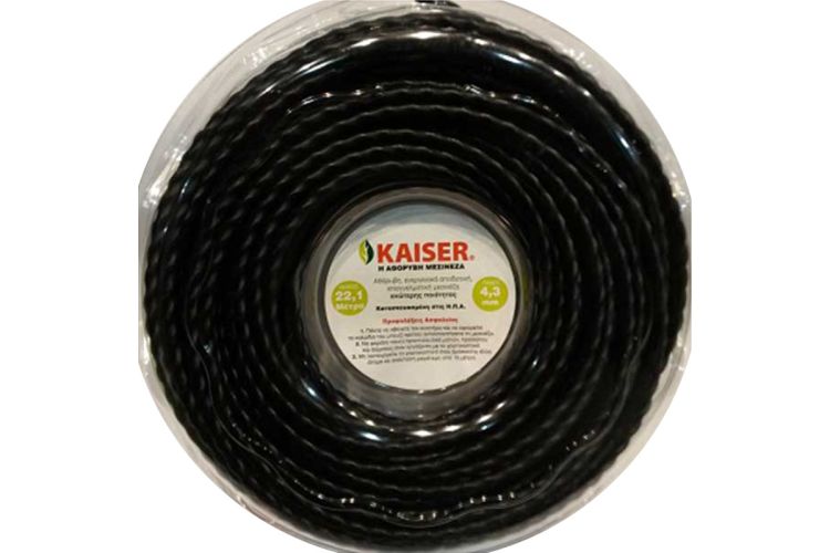 ΜΕΣΙΝΕΖΑ ΣΤΡΙΦΤΗ KAISER 4,3mm 22,1m
