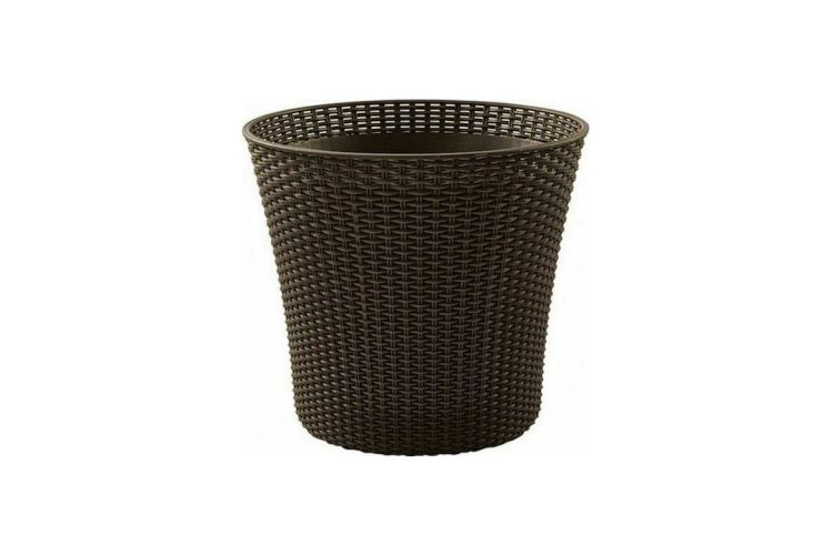 ΓΛΑΣΤΡΑ KETER CONIC 56,6 LT ΚΑΦΕ
