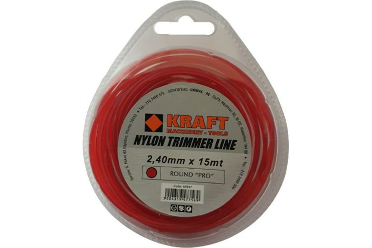 ΜΕΣΙΝΕΖΑ KRAFT ROUND PRO 2.4mm x 15m