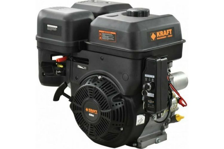 ΚΙΝΗΤΗΡΑΣ ΒΕΝΖΙΝΗΣ KRAFT 420CC ΜΕ ΣΦΗΝΑ & ΜΙΖΑ