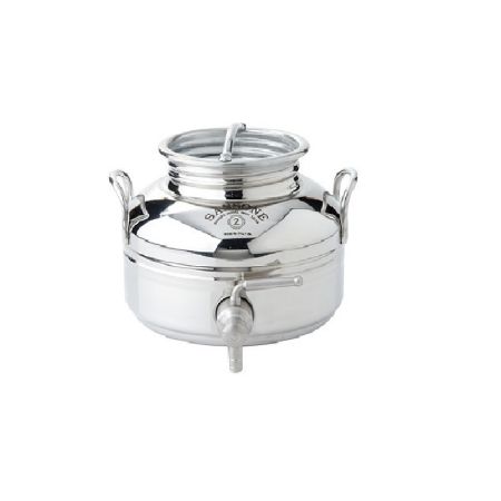 STAINLESS WATER TANK WITH SCREW LID SANSONE EUROPA 2 lt