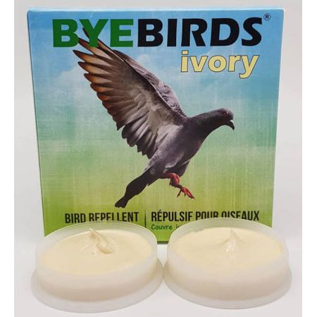 BIRD REPELLENT PROTECTA BYEBIRDS IVORY (BOX OF 16 TABLETS OF 20g)