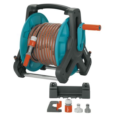 GARDENA CLASSIC 50 RUBBER WIND SET WITH 20M RUBBER