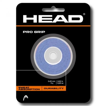 OVERGRIP HEAD PRO GRIP 3 PACK BLUE