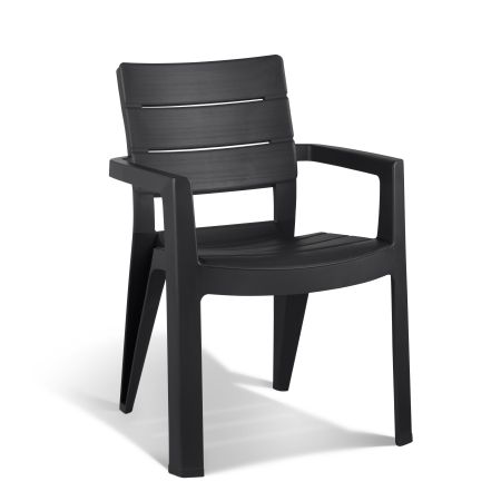 KETER IBIZA CHAIR IN GRAPHITE