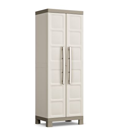 DOUBLE WARDROBE WITH 4 SHELVES KETER EXCELLENCE NORMAL BEIGE